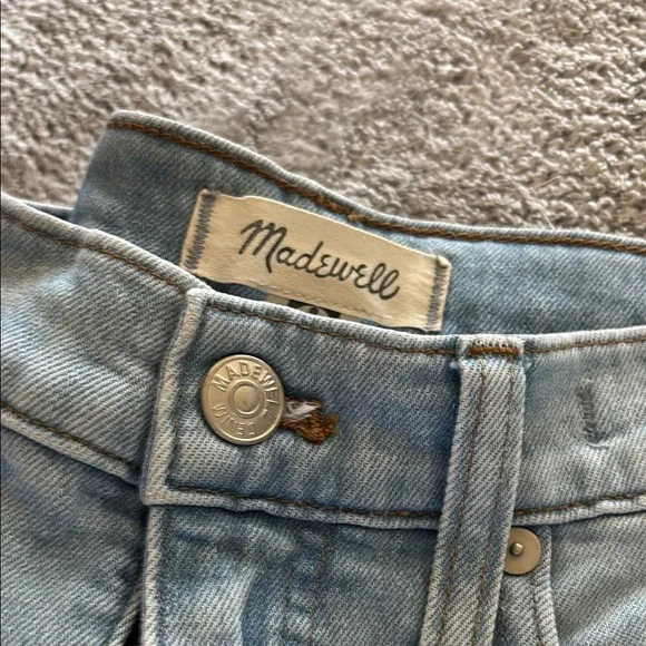 Madewell slim wide leg crop jeans - Picture 3 of 4